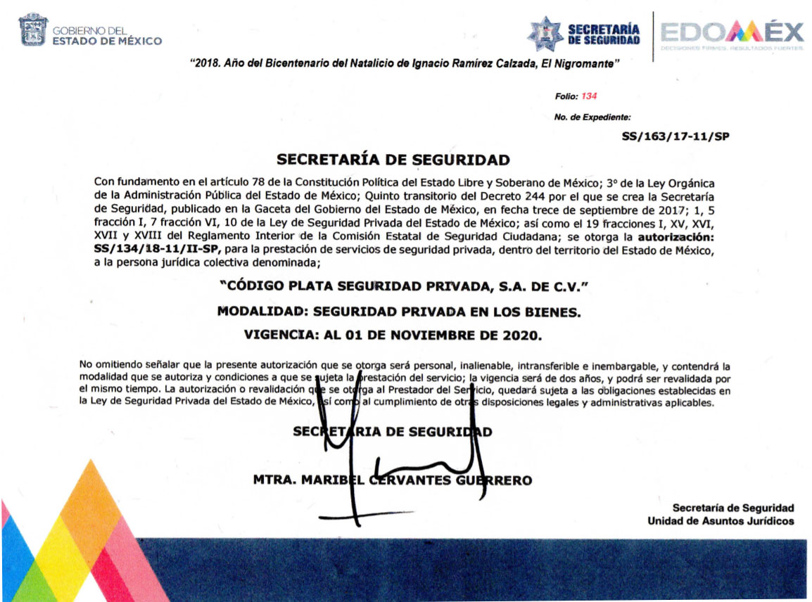 Permiso EDOMEX